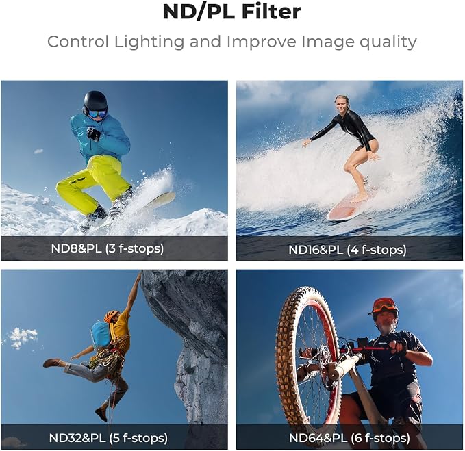 K&F CONCEPT CPL ND Filter Kit Compatible