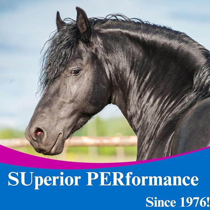 SU-PER Grape Seed Extract Horse Antioxidant - Equine Antioxidant Supplement for Performance Horses - Supports Circulation Respiratory Health & Immune System - 2.5 Pounds, (2 Pack)