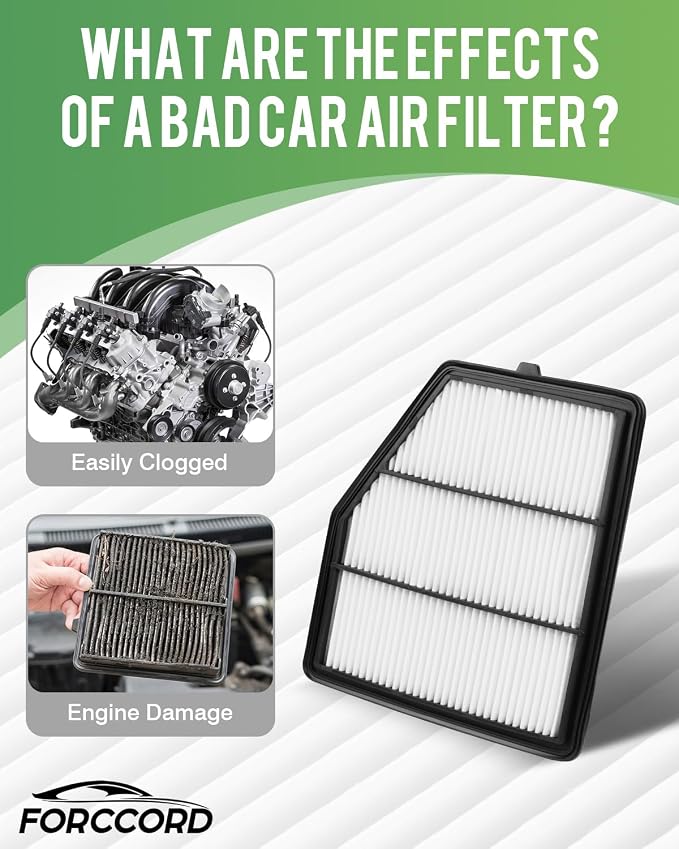 2-Pack Engine Air Filter Fits for Nissan Altima 2.5L ENGINE ONLY 2019-2025