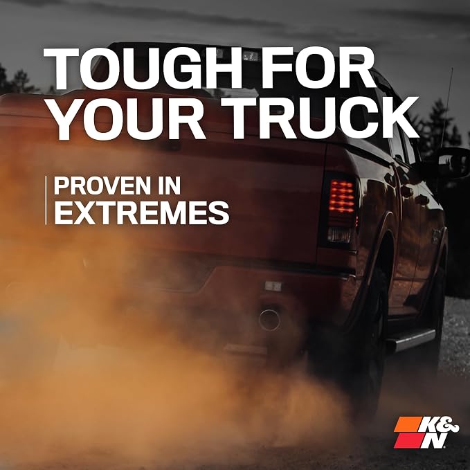 K&N High-Flow Original Lifetime Universal Clamp-On Air Filter: High Performance