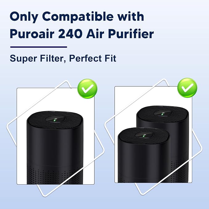 240 True HEPA 14 Toxin Absorber Replacement Filter Compatible