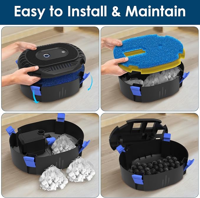 AquaMiracle All-in-One Koi Pond Filters