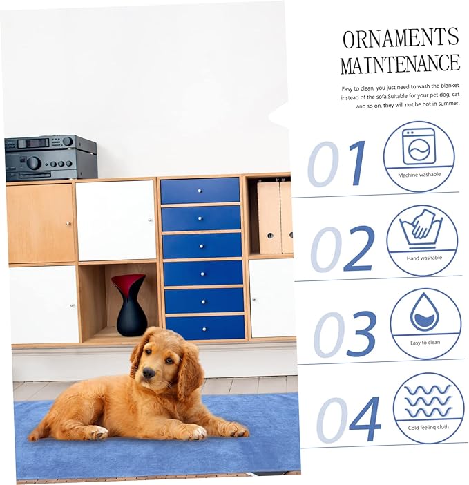 ERINGOGO Comfortable Pet Blanket Mat Soft Sofa Cover for Dogs Cats for Living Room Dog Beds Car and Furniture
