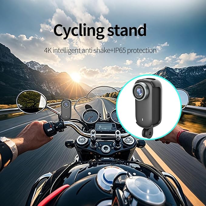 Wearable Camera, 4K Resolution 8MP WiFi Water Proof with Magnetic, for Pet Lovers Sports Travel Diving Fishing Surfing