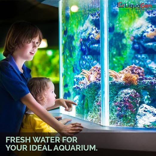 LiquaGen- Aquarium Reef Reverse Osmosis Deionization Water Filter System + TDS