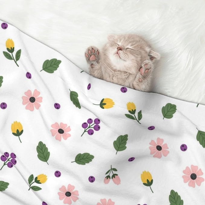 Double Sided Pet Bed Blanket for Added Cushion Warmth, Leaf Autumn Pattern, Reversible Cover with Textured Dot Surface for Existing Beds Standalone Mat