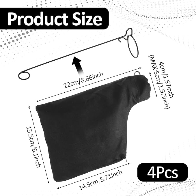 2 PCS Miter Saw Dust Collection Bags, Ymapinc Dust Collector Bags