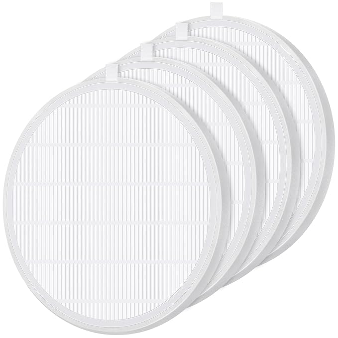 Juexica 4 Pcs Nail Dust Collector Filter Replacement Filter Reusable Dust