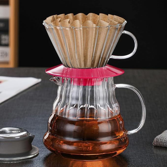 1-2 Cup Brown Coffee Filters, Small Coffee Maker, Single Serve Coffee Pot