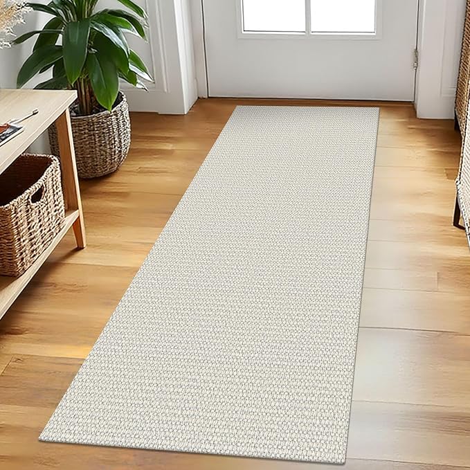 EARTHALL Woven Runner Rug 2x5 Ft Washable Runners