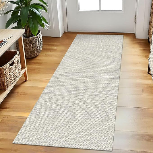 EARTHALL Woven Runner Rug 2x5 Ft Washable Runners