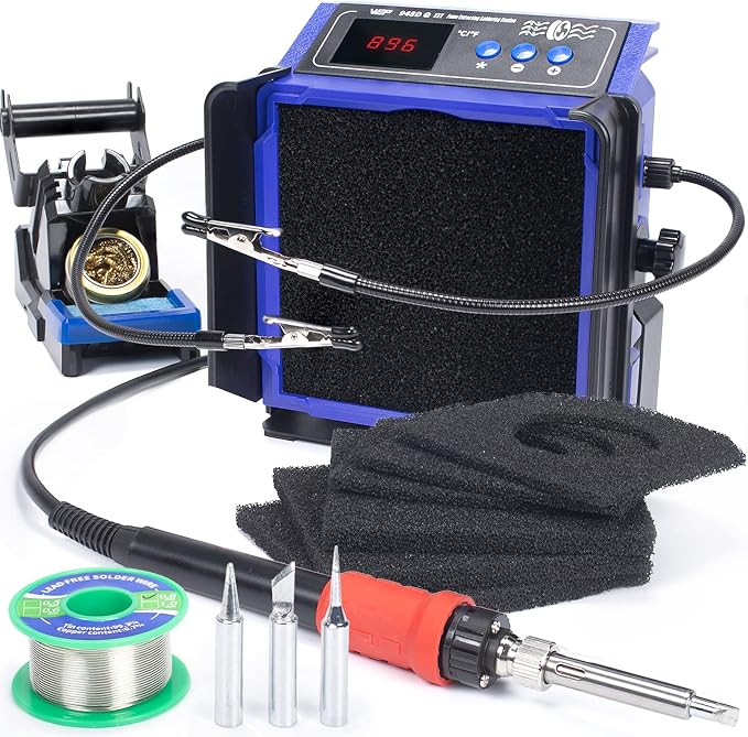 WEP 948DQ-III Fume Extractor Double Filtering