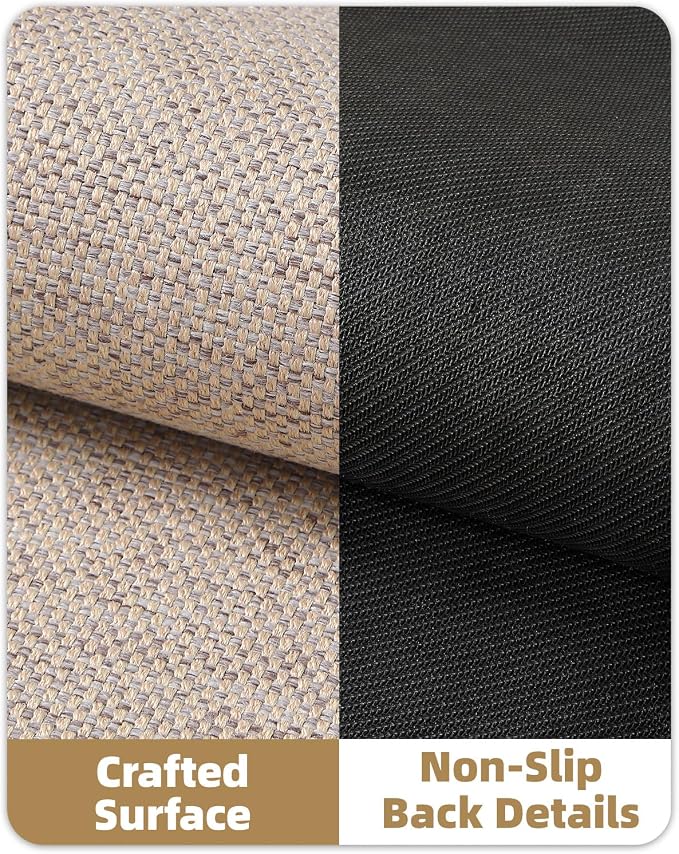 Color&Geometry Ultra-Thin Indoor Door Mat, Washable Doormat