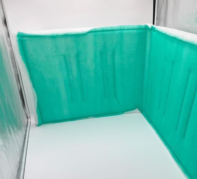 Paint Booth Intake Air Filter Panel, Crossdraft Spray Booth Filter Pad