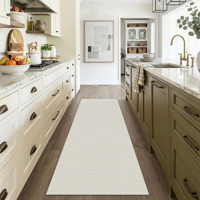EARTHALL Washable Runner Rug 3x6 Ft Non Slip Runners
