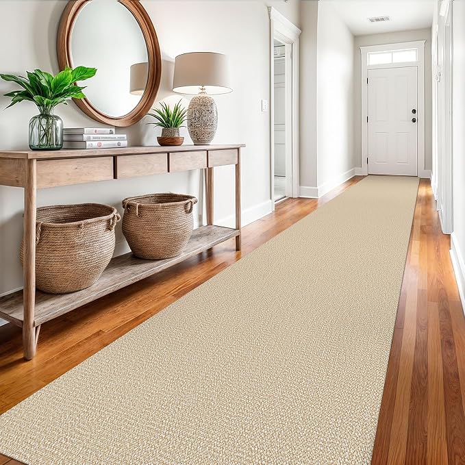 EARTHALL Extra Long Runner Rug 3x18 Ft Washable Runners