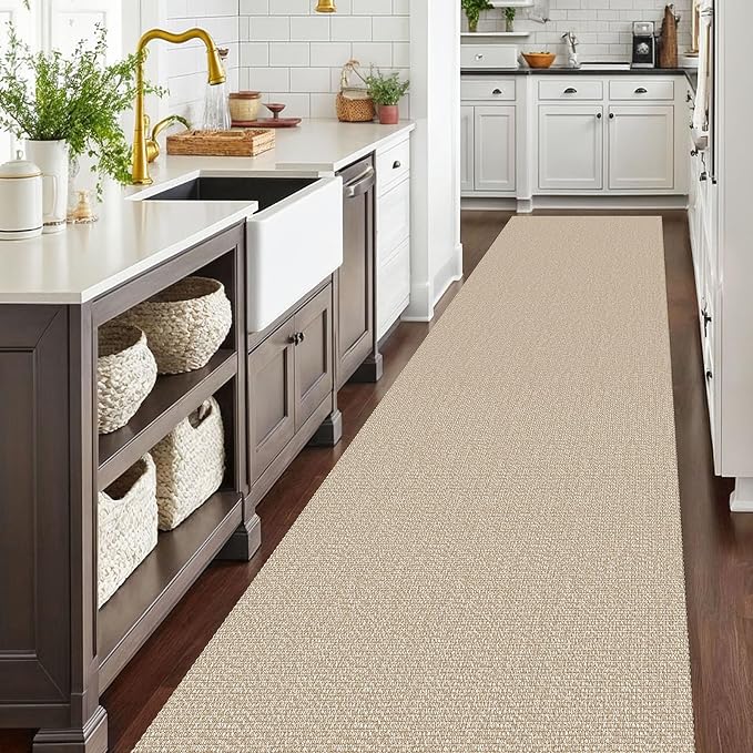 EARTHALL Runner Rug 3x20 Ft Washable Runners