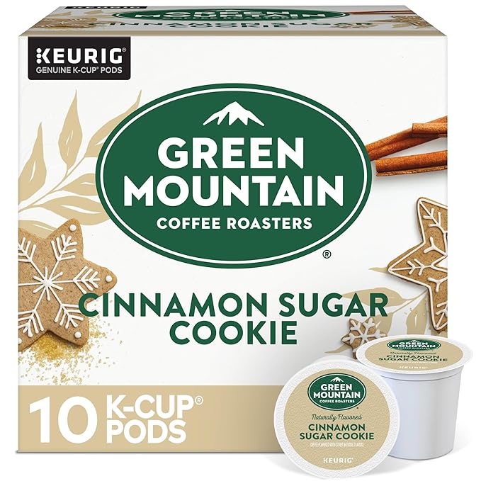 Green Mountain Coffee Roasters Cinnamon Sugar Cookie Coffee, 10 Count
