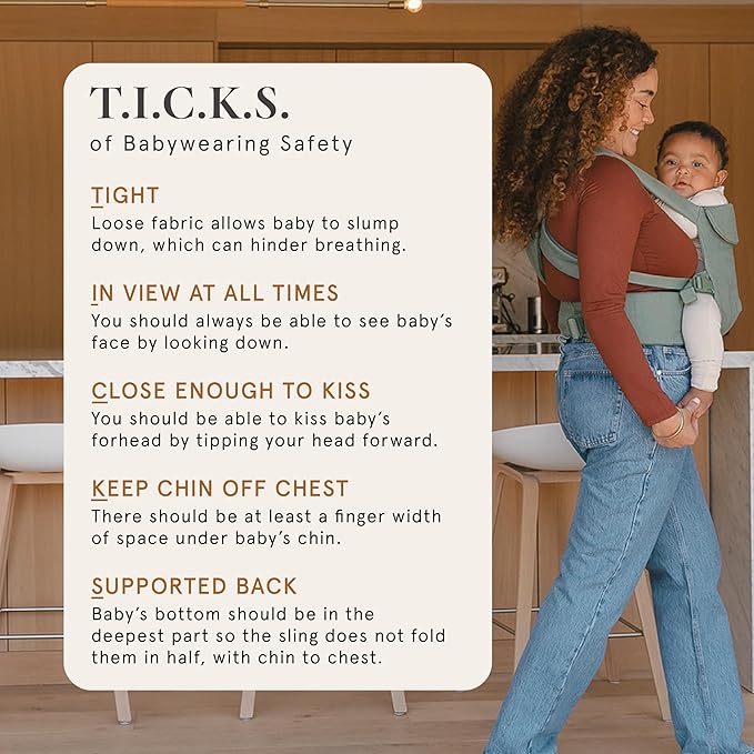 WildBird - Aerial Buckle Carrier - 2-24 Months - Large (L-4XL) Sparrow - Front or Back Carry - Cross Straps, Lumbar Support, Headrest - Hip Healthy - Baby Carrier - Baby Essentials - New Mom Gifts