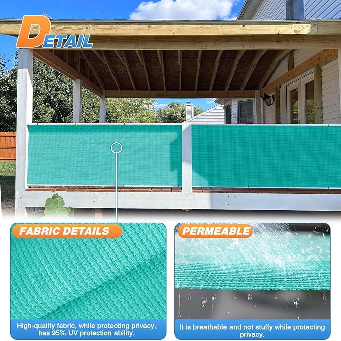 TANG Sun Shade Fabric Roll 8'x85' Shade Cloth