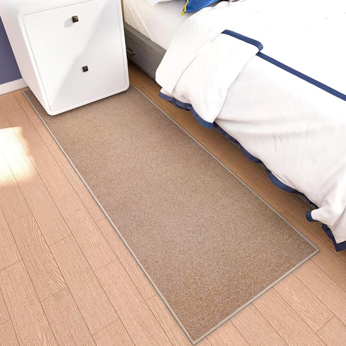 AREDO Runner Rug with Non Slip Rubber Backing, Washable Soft Floor Carpet