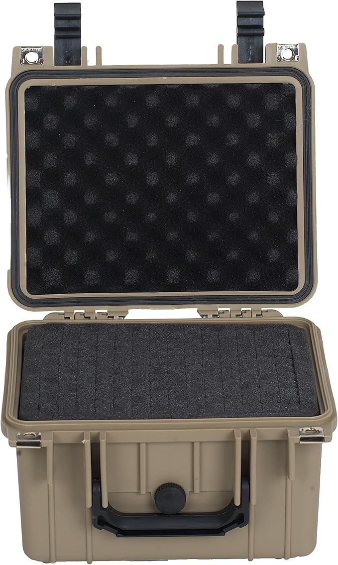 MEIJIA Portable All Weather IP67 Waterproof Camera Case, hard case
