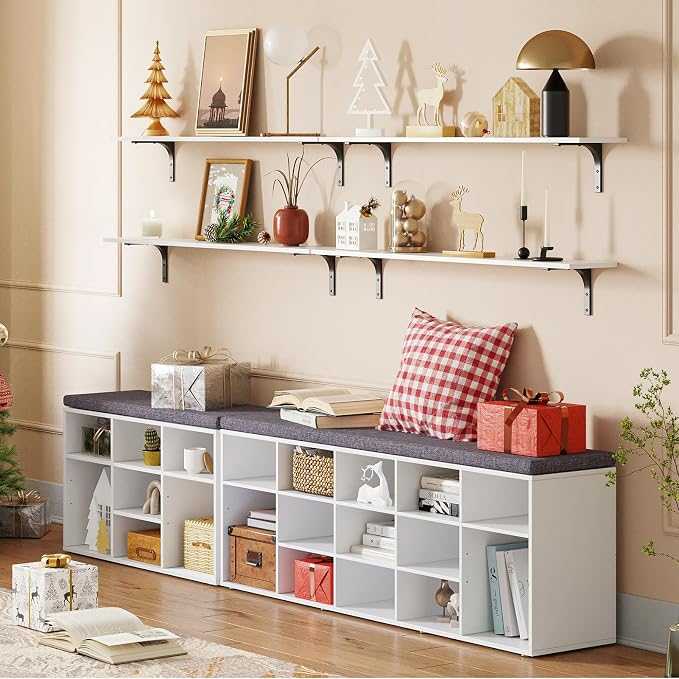 DINZI LVJ Shoe Storage Bench