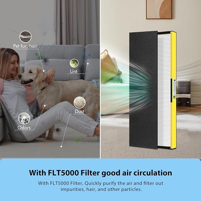 FLT5000 Filter-C True HEPA Replacement Filter
