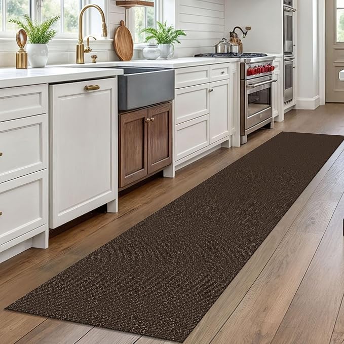 EARTHALL Washable Runner Rug 2x10 Ft Non Slip Runners
