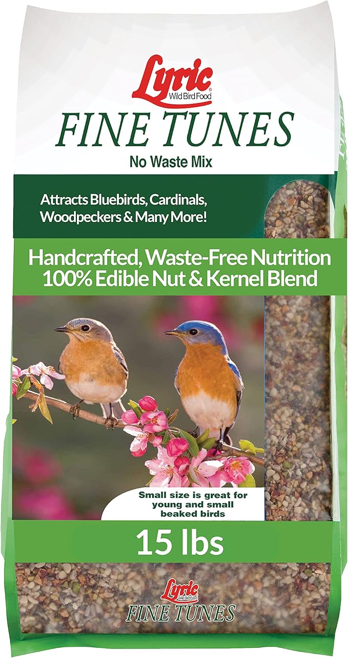 Lyric 26-47410 Fine Tunes No Waste Bird Seed Mix-15 lb, 15 lb