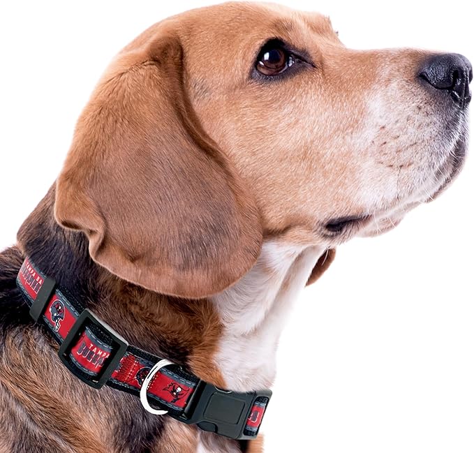 New & Improved Pets First NFL Licensed PET Collar- Heavy-Duty, Strong, and Durable New Dog Collar. Available in 32 Football Teams and 4 Sizes