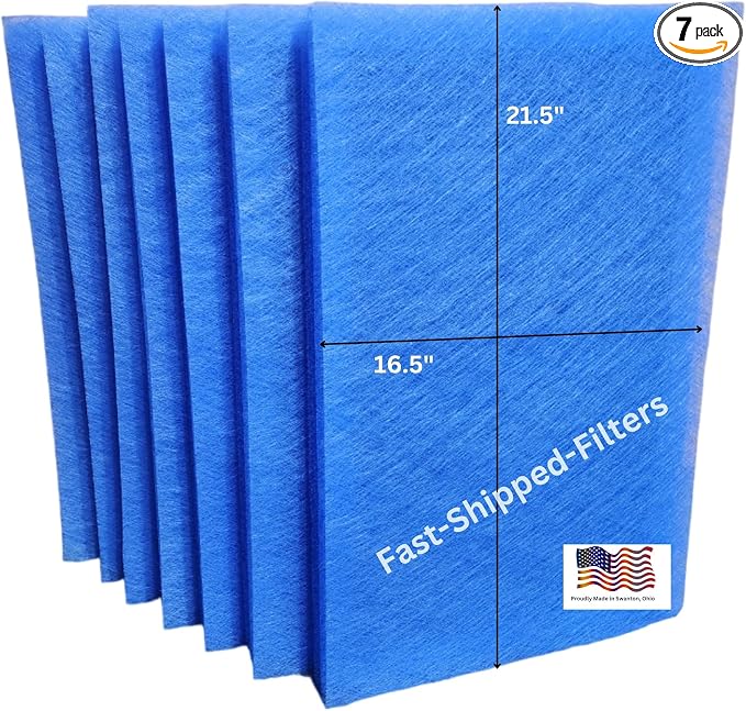 Fast-Shipped-Filters 7 Pack Replacement Filter Pads Compatible