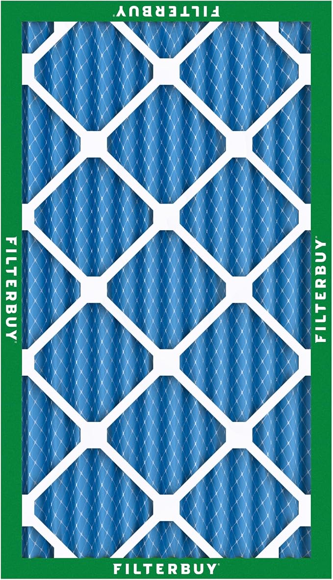 Filterbuy 14x24x2 Air Filter MERV 13 Optimal Smoke & Allergy Defense,