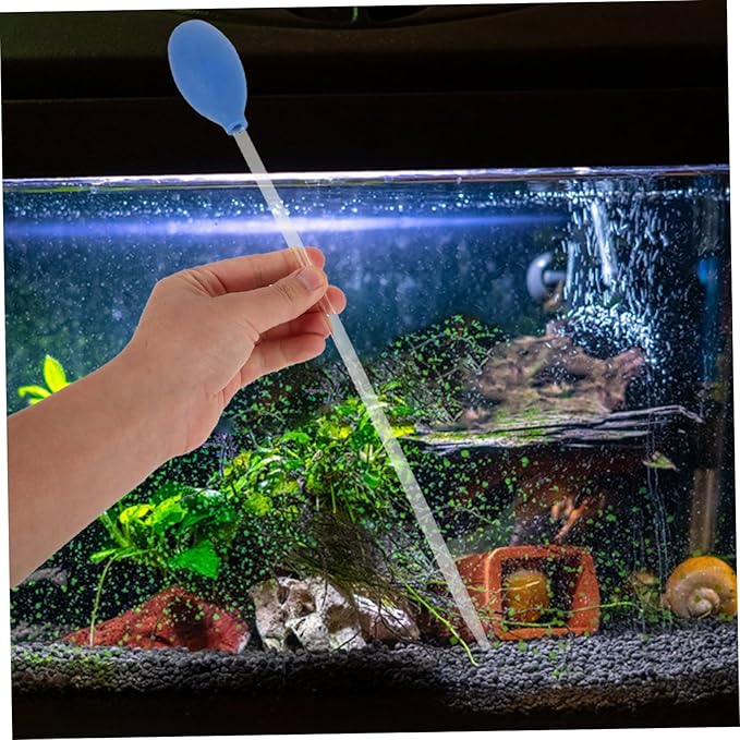 Coral Feeder and Water Changing Tool for Fish Tank Aquarium Cleaning Tool Easy Use Siphon Function for Coral Ecosystems and Water Maintenance