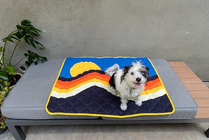 Waterproof Blanket, 29" x 34” - Seat Cover for Dogs and Pets. Ideal for Small and Medium Pet Crate Blankets, Settle mat, Diaper Changing and Playmat for Babies