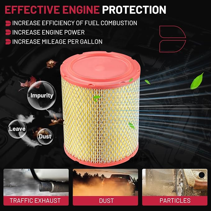 BDFHYK CA11048 Engine Air Filter Compatible