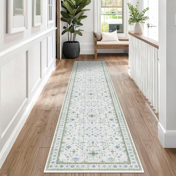 Hazo Haus Oushak Runner 2x10 Hallway Rug
