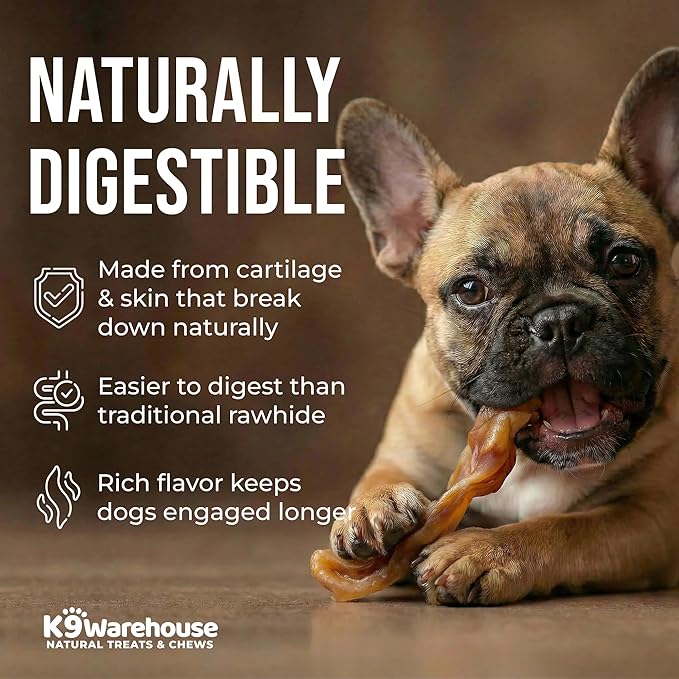 K9warehouse Pig Ears Strips - 32oz USA Packed - Natural Bulk Pig Ear Slivers - Treats Made of 100% Pure Pork - Alternative to Rawhide Chews - Thick Cut Pigs Ear Dog Treats for Small to Large Dogs