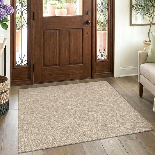 EARTHALL Washable Area Rug 3x4 Ft Non Slip Rugs