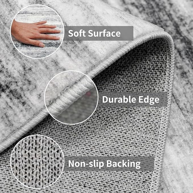 4x10 Wide Washable Runner Rug: Easy-to-Clean Runners