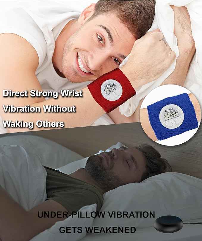Coolfire Vibrating Alarm Clock