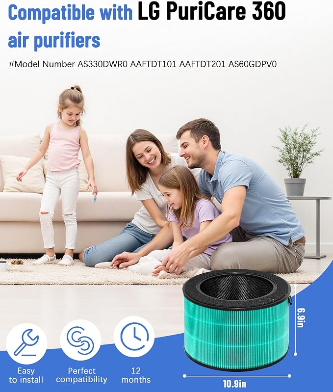 360 Replacement Filter Compatible