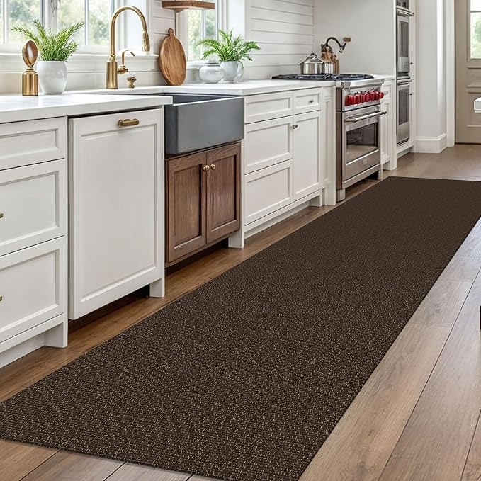 EARTHALL Washable Runner Rug 3x10 Ft Non Slip Runners