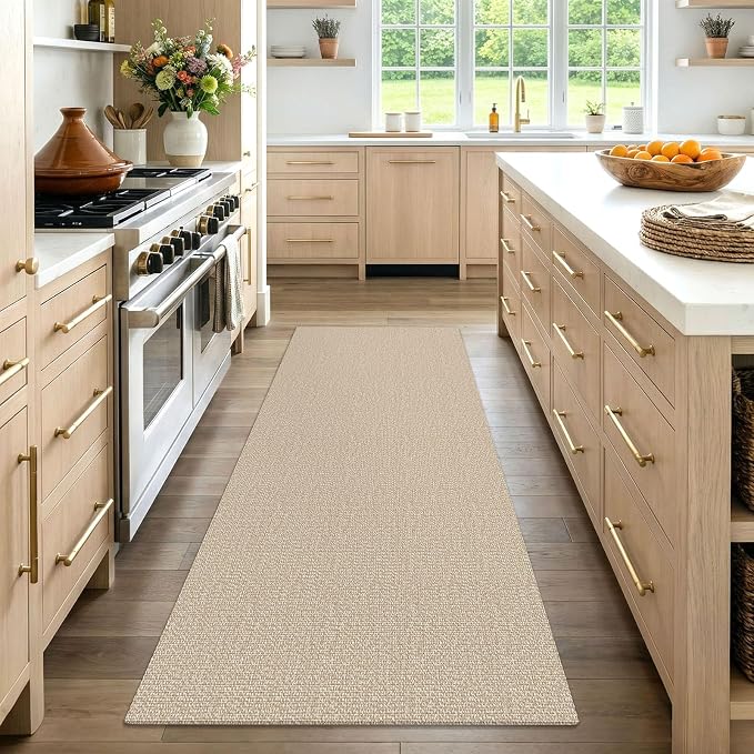 EARTHALL Washable Runner Rug 3x7 Ft Non Slip Runners