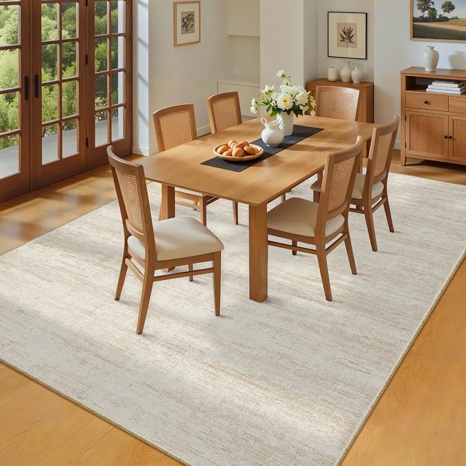 Washbale Rugs 3x5 Ultra Soft Area Rug, Non Slip Indoor Entryway Rugs, Stain