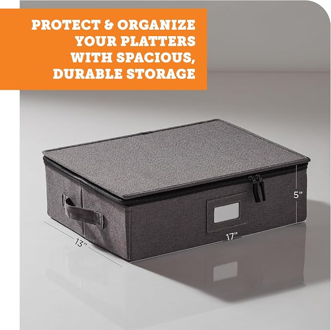 storageLAB Cup and Mug Storage Containers, Hard Shell Storage Case