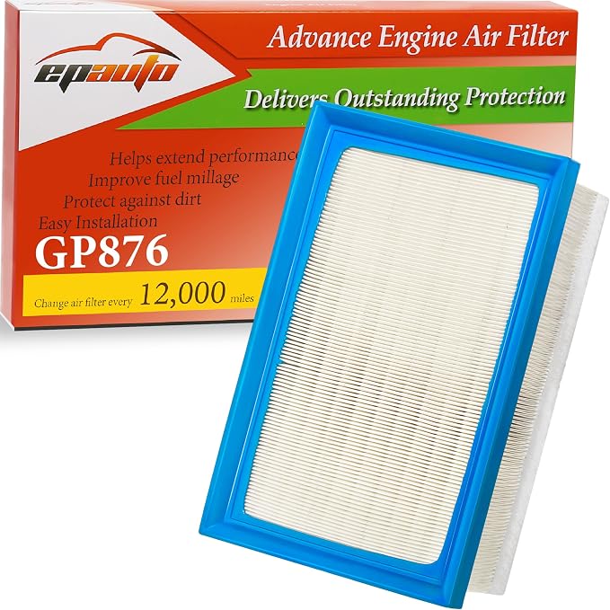 EPAuto GP876 Engine Air Filter, Replacement