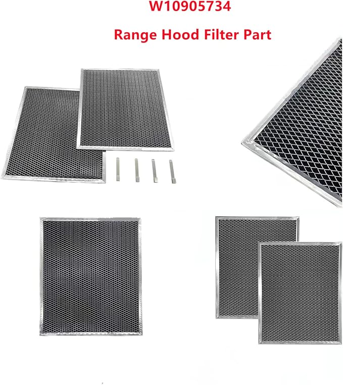 W10905734 Range Hood Filter Part Replacement