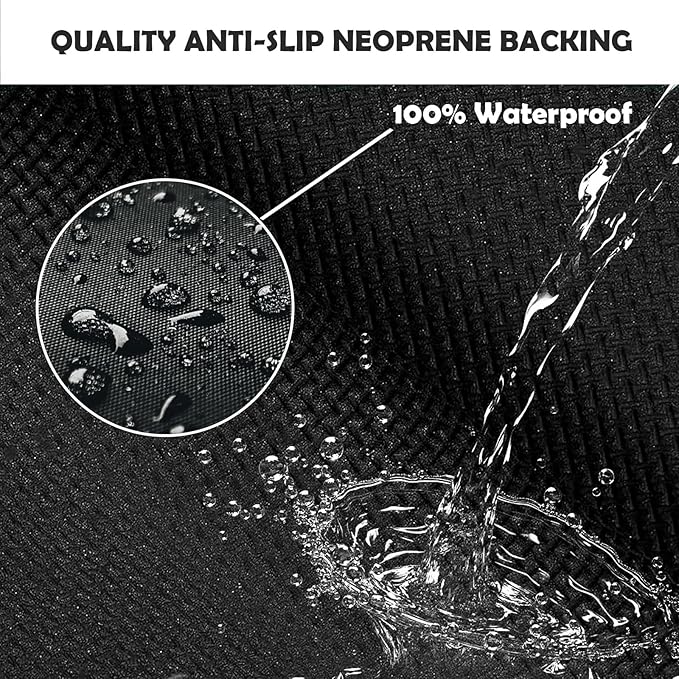 450 GSM Extra Thick Waterproof Black Carpet Runner for Events Decorations, 3X30 Ft Not Slip Black Runner Aisle Runway Rug for Wedding, Party, Banquet, Activity Entrance and Special Events Decorations