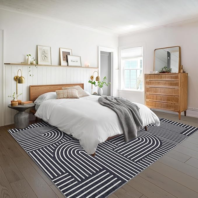 ROYHOME Washable Rug 10x13 Area Rugs